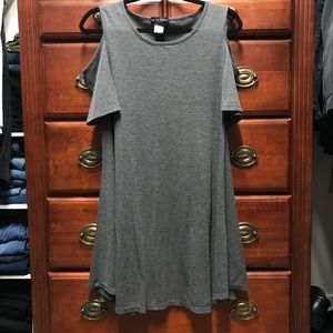 Cold Shoulder Tunic Dress